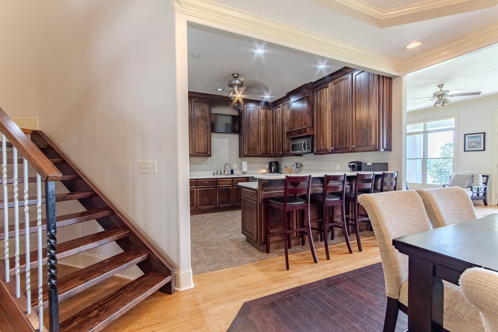 116 Sunset Drive Clifton, TN 38425 - Photo 5 of 40 a view of a dining room with furniture and wooden floor
