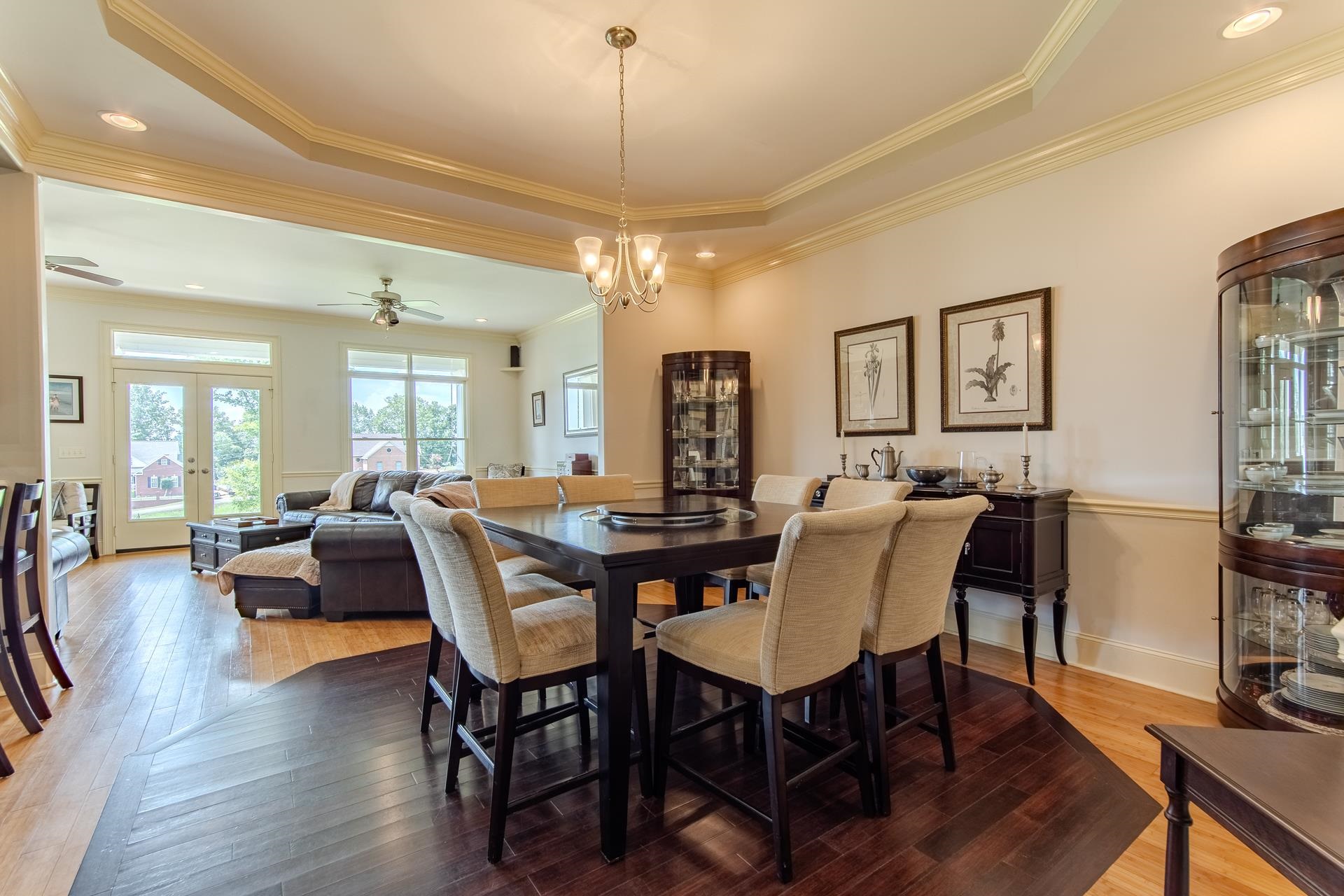 116 Sunset Drive Clifton, TN 38425 - Photo 7 of 40 a view of a dining room with furniture and wooden floor