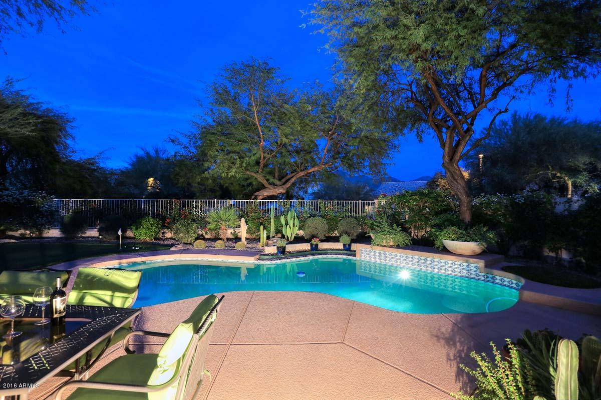 9642 East Pine Valley Road Scottsdale, AZ 85260 - Photo 22 of 75 Night-Pool