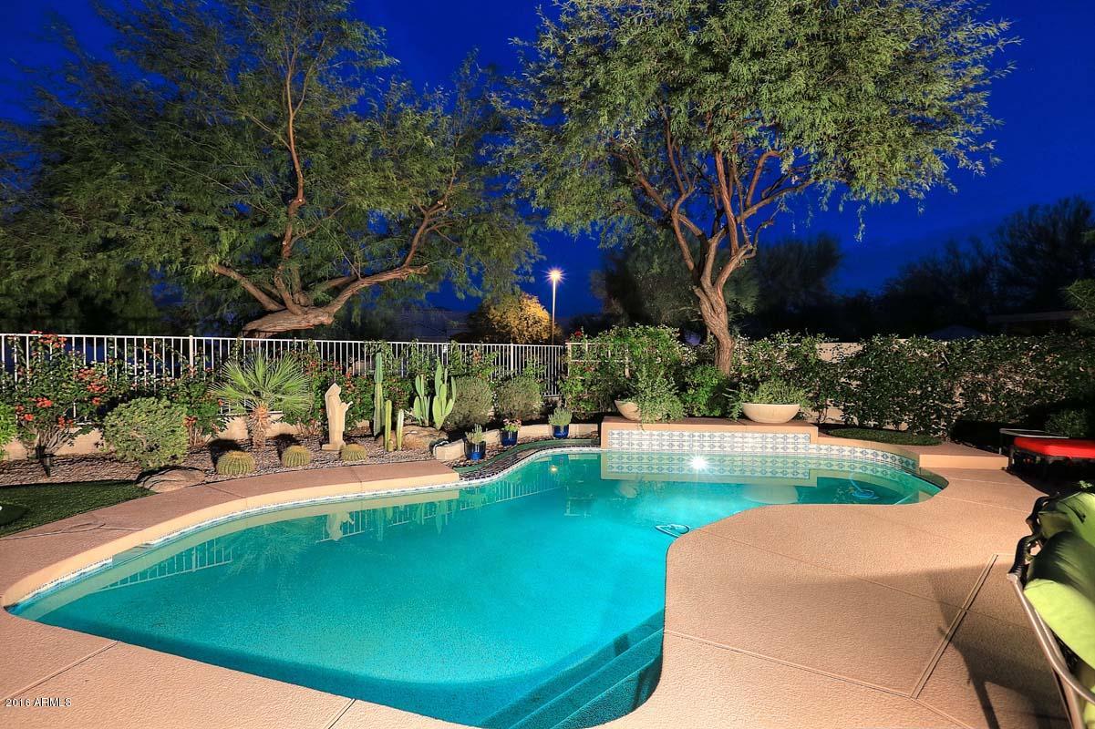9642 East Pine Valley Road Scottsdale, AZ 85260 - Photo 24 of 75 Night-Pool