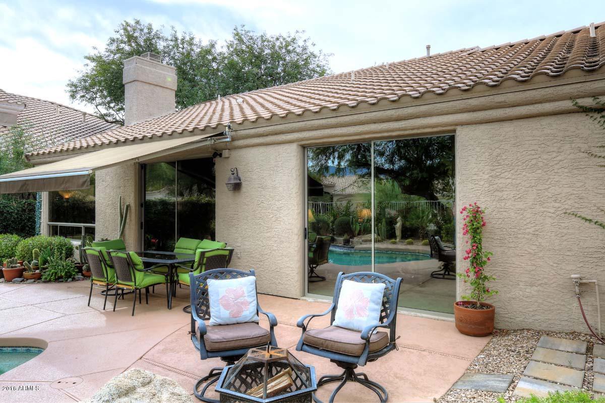 9642 East Pine Valley Road Scottsdale, AZ 85260 - Photo 32 of 75 Master Bedroom-Patio