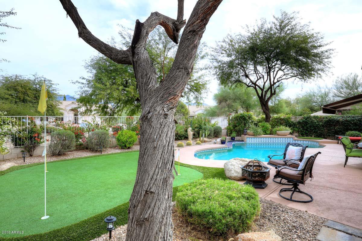 9642 East Pine Valley Road Scottsdale, AZ 85260 - Photo 35 of 75 Resort Style Backyard