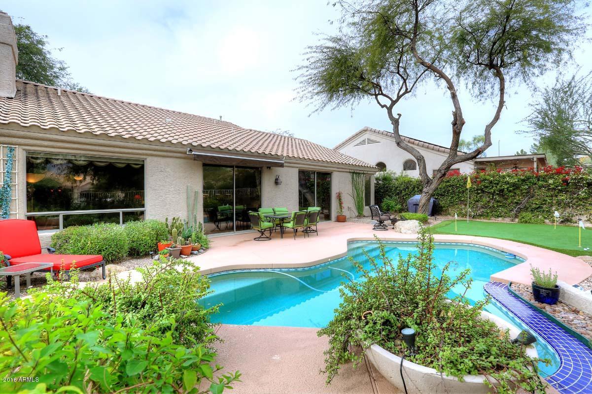 9642 East Pine Valley Road Scottsdale, AZ 85260 - Photo 38 of 75 Rear View