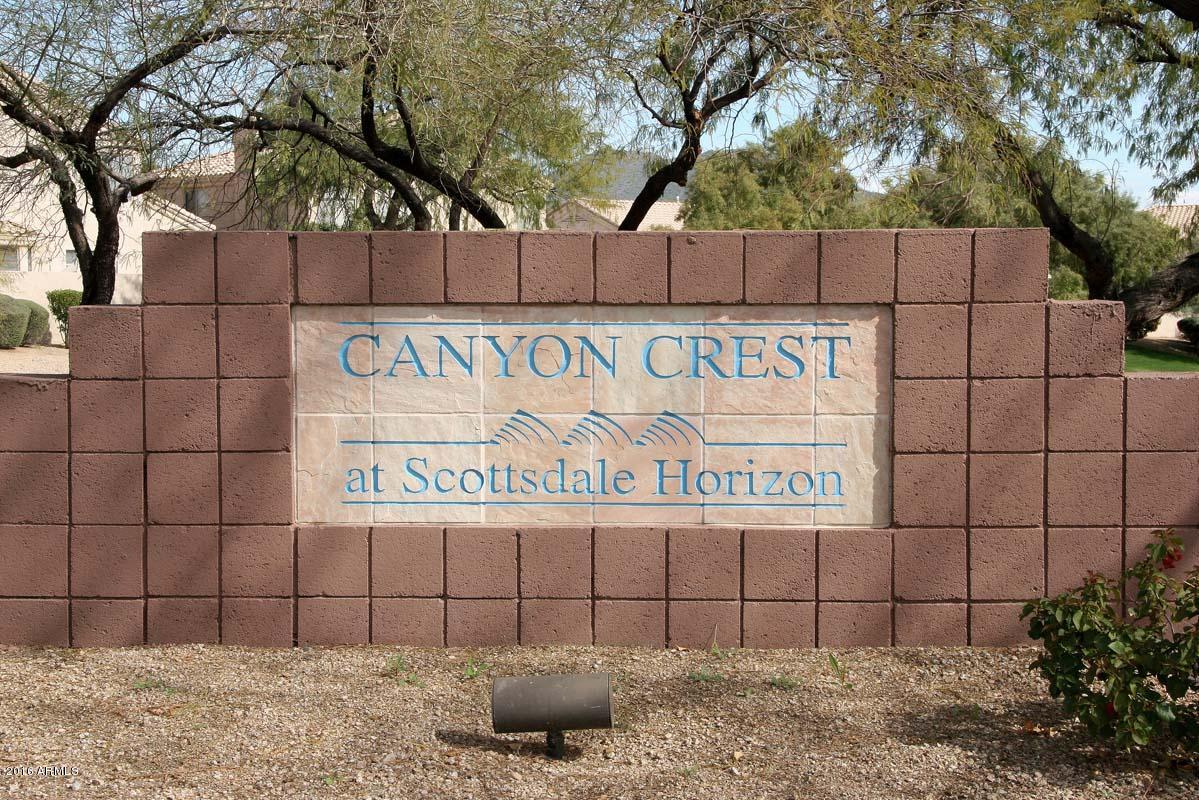 9642 East Pine Valley Road Scottsdale, AZ 85260 - Photo 66 of 75 Canyon Crest-Community Sign