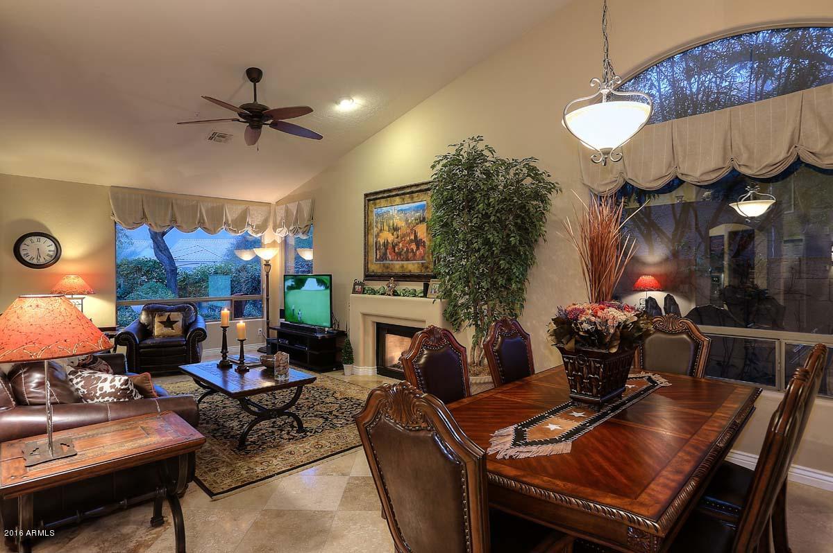 9642 East Pine Valley Road Scottsdale, AZ 85260 - Photo 9 of 75 Night-Dining-Great Room