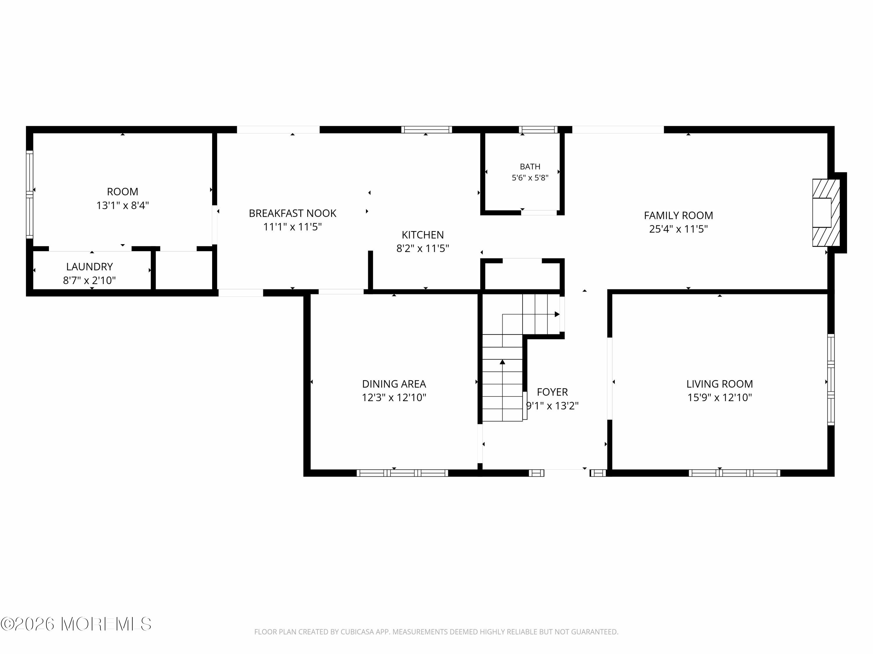 25 Rimwood Lane Howell, NJ 07731 - Photo 41 of 41 First Floorplan