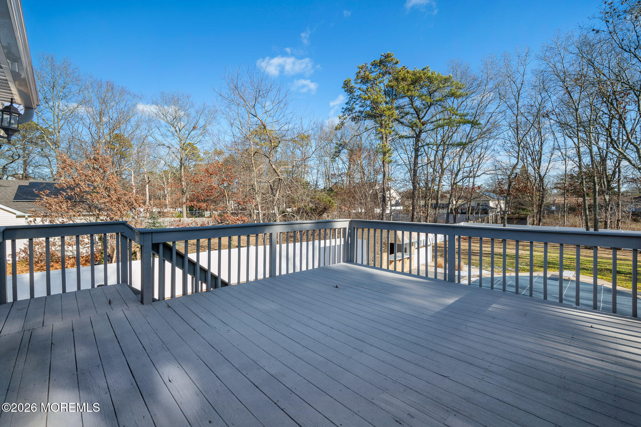 12 6th Street Barnegat, NJ 08005 - Photo 21 of 37 a view of a balcony with wooden floor