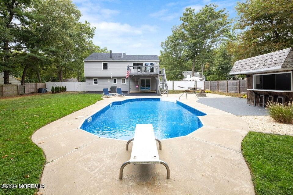 12 6th Street Barnegat, NJ 08005 - Photo 24 of 37 a view of a swimming pool with a patio