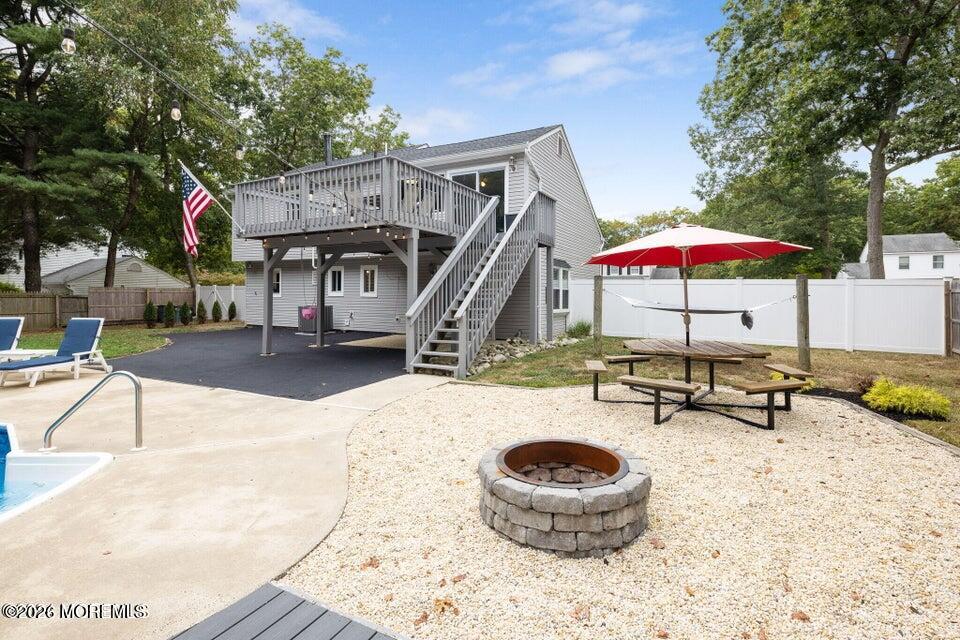 12 6th Street Barnegat, NJ 08005 - Photo 28 of 37 a view of a swimming pool with a patio
