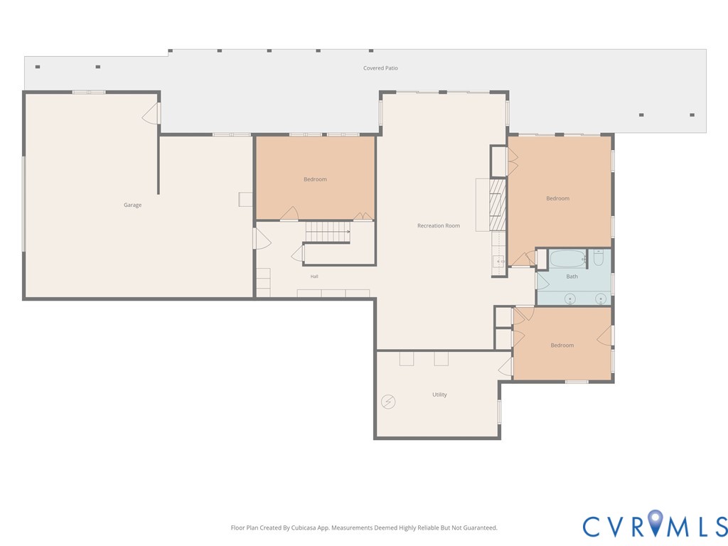 750 Levelgreen Road Lancaster, VA 22503 - Photo 45 of 45 LOWER LEVEL WHERE YOU CAN EASILY WALK OUTSIDE TO T