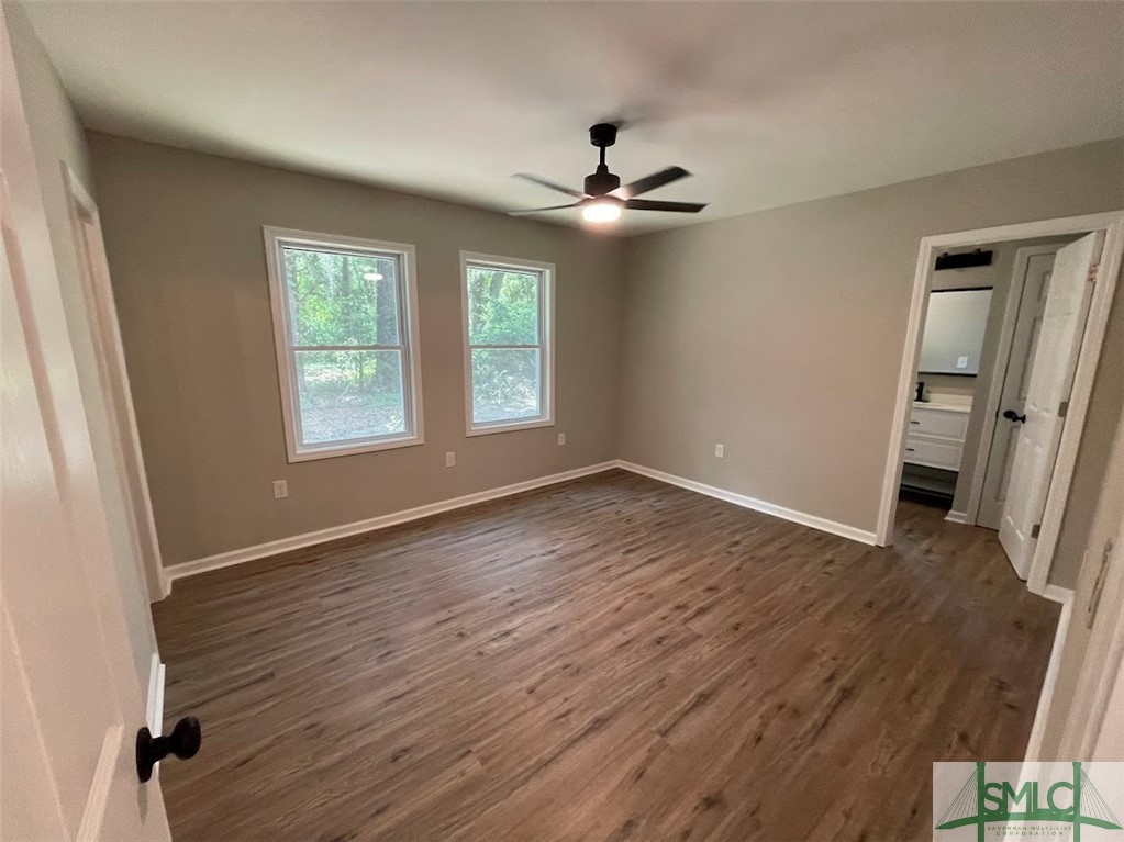 467 McLaws Road Guyton, GA 31312 - Photo 16 of 28 Master bedroom with a peek at the Master EnSuite B