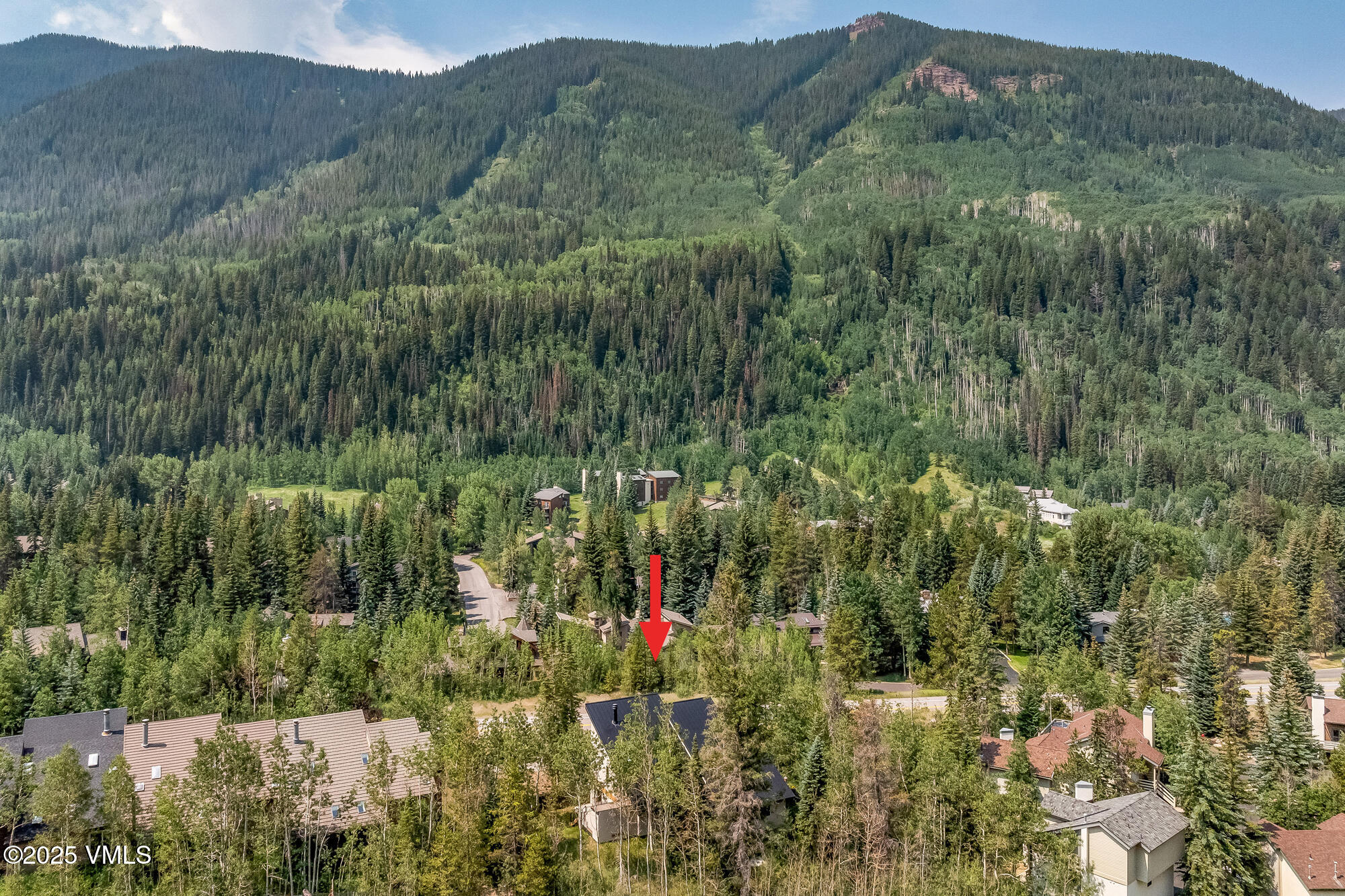 4545 Big Horn Road Vail, CO 81657 - Photo 6 of 49 a view of a outdoor space and a mountain view