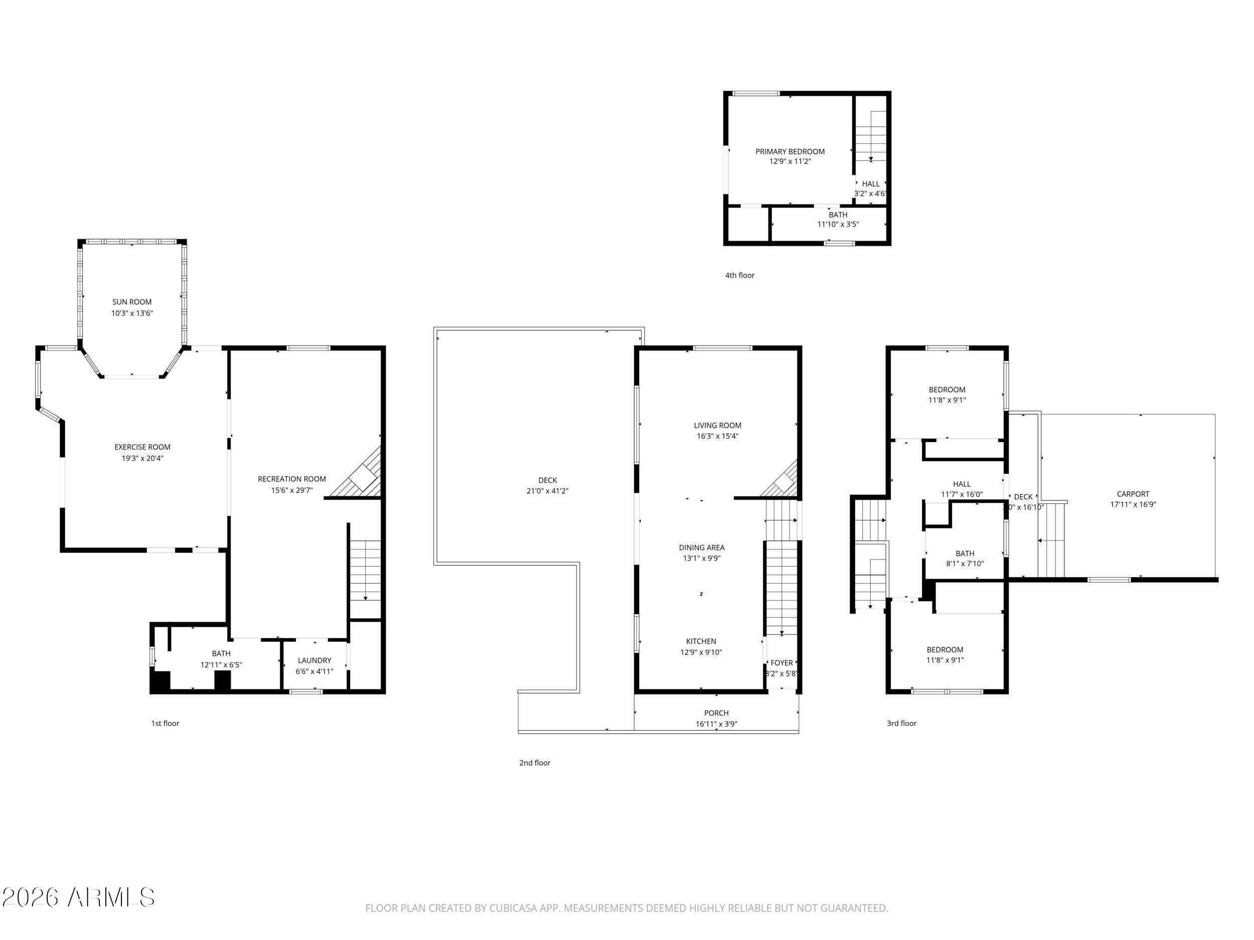 902 West Rim View Road Payson, AZ 85541 - Photo 46 of 46 All Floors