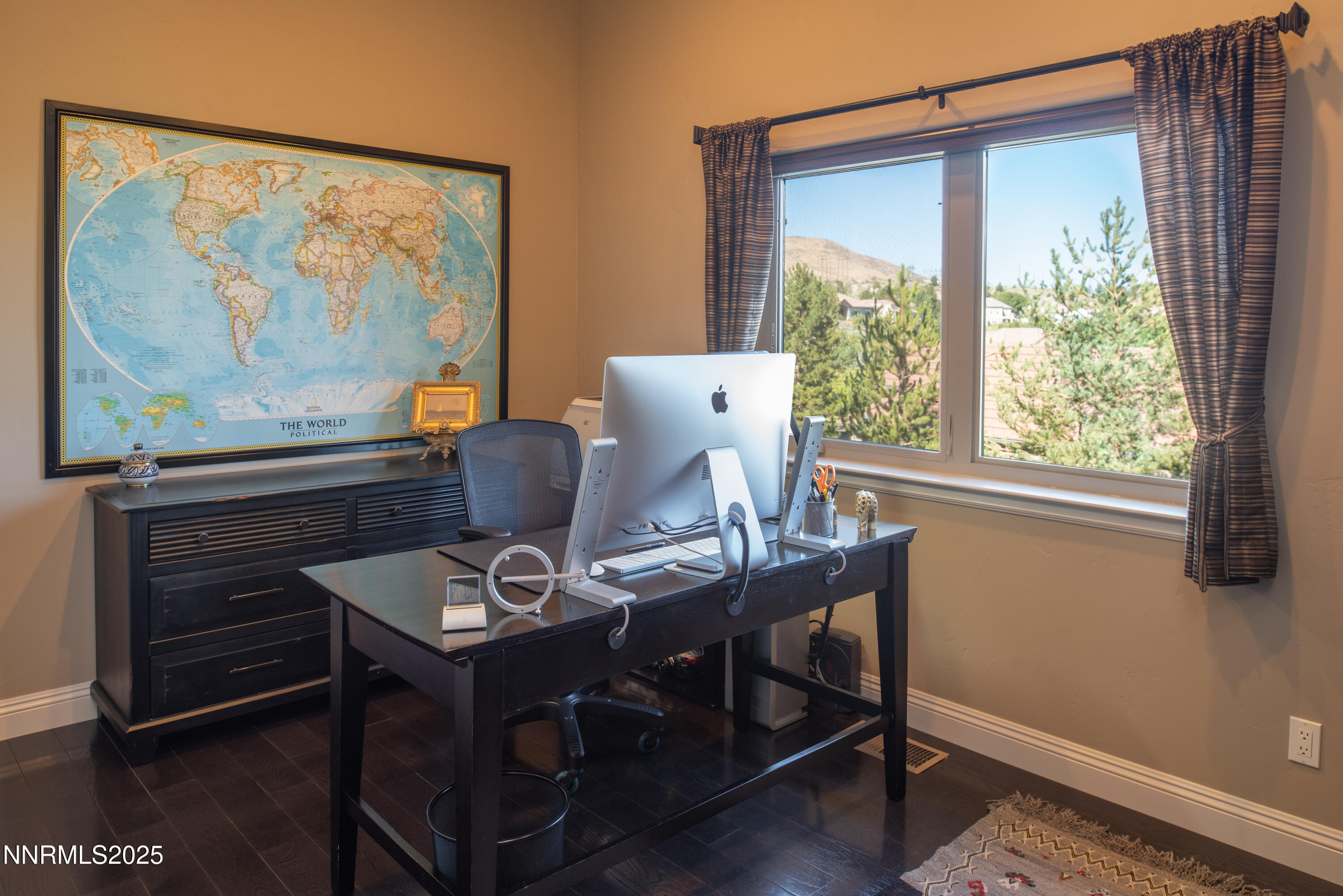 4905 Mountainshyre Road Reno, NV 89519 - Photo 39 of 65 a view of a workspace with furniture and window