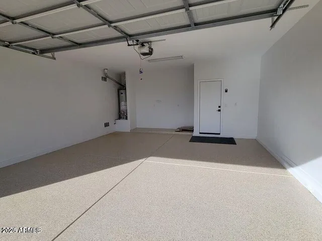 a view of a room with a utility room