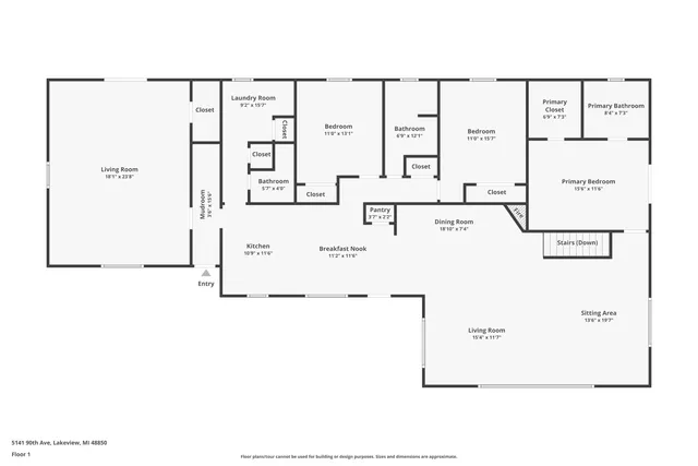$520,000 | 5141 90th Avenue, Lakeview, MI 48850