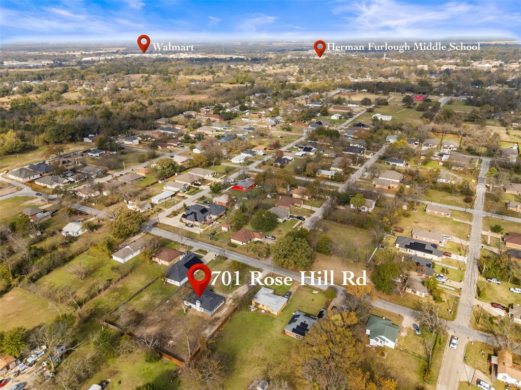701 Rosehill Road Terrell, TX 75160 - Photo 20 of 20 view of city and mountain
