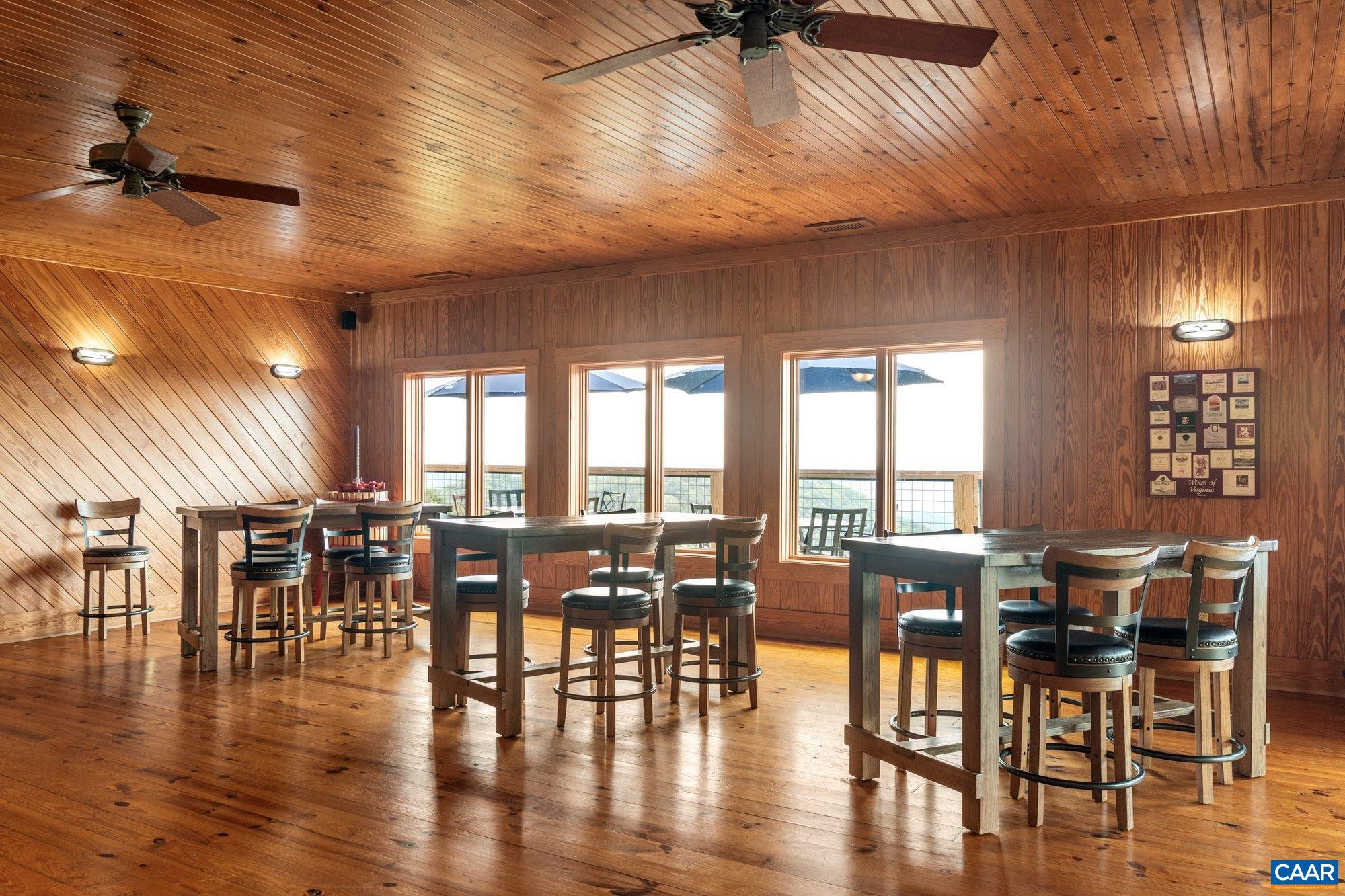 1376 Wyatt Mountain Road Dyke, VA 22935 - Photo 34 of 75 a view of a dining room with furniture window and wooden floor