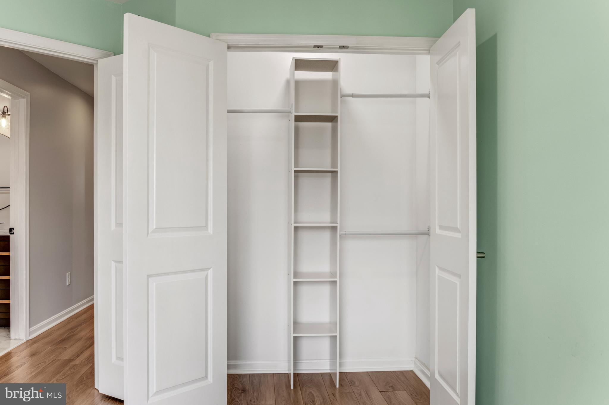 9183 Cascade Falls Drive Bristow, VA 20136 - Photo 43 of 45 a view of walk in closet with empty racks