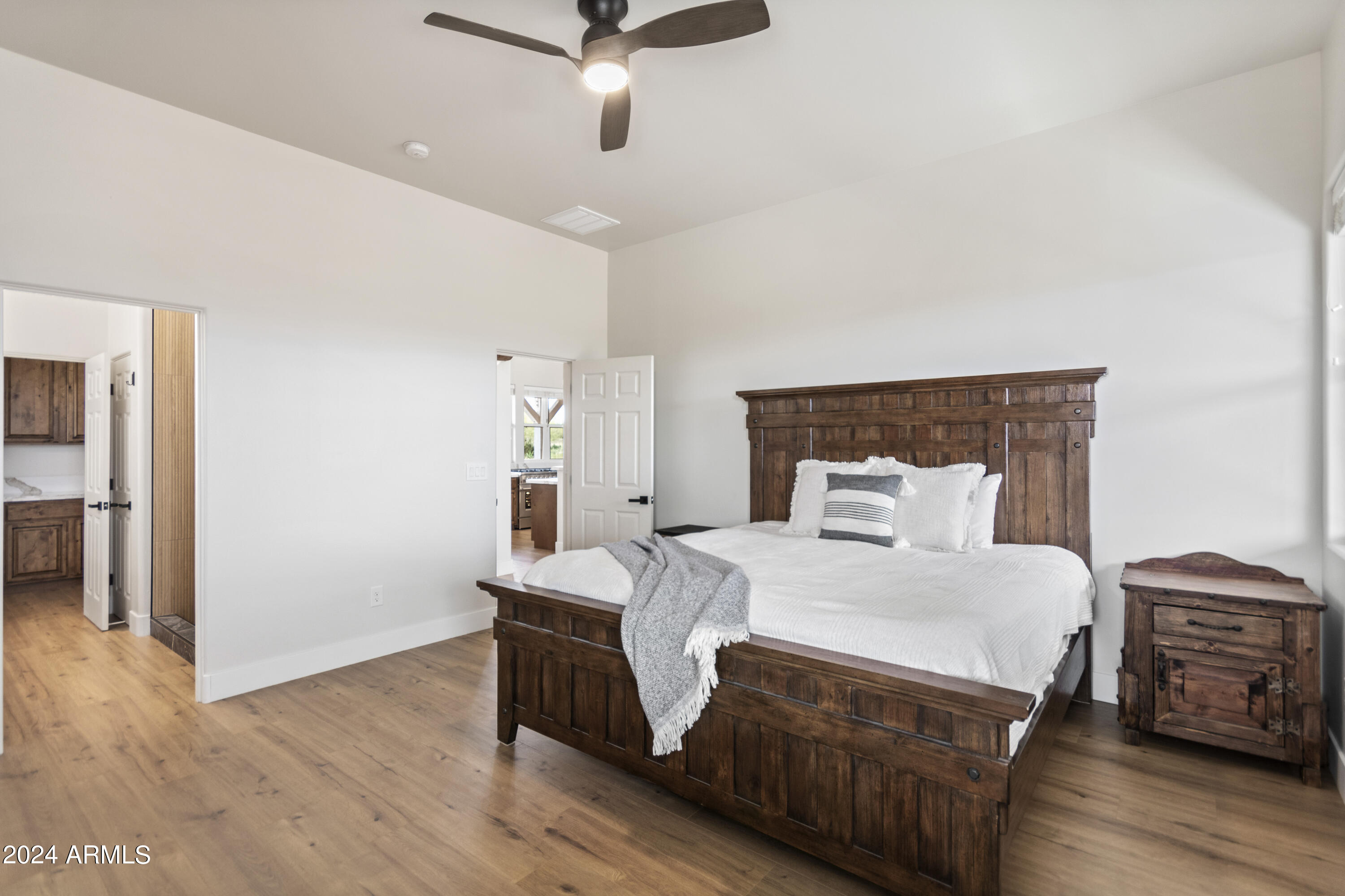 14142 East Peak View Road Scottsdale, AZ 85262 - Photo 30 of 108 Primary Bedroom from Fireplace