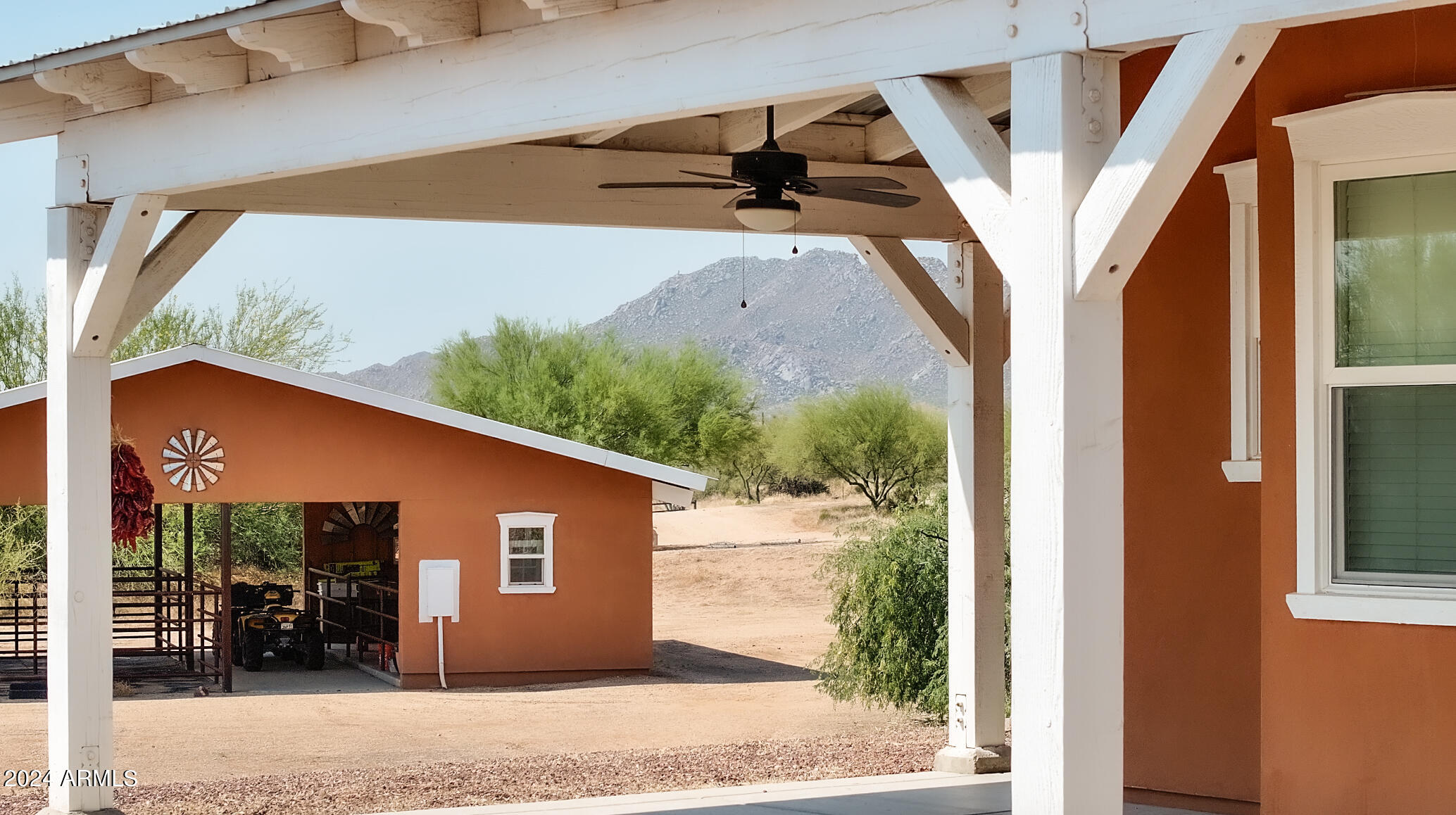 14142 East Peak View Road Scottsdale, AZ 85262 - Photo 66 of 108 Peak View From Patio to Barn