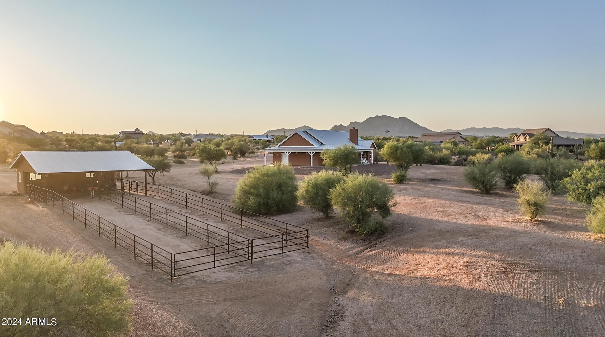 14142 East Peak View Road Scottsdale, AZ 85262 - Photo 76 of 108 Peak View Back Corner and Barn