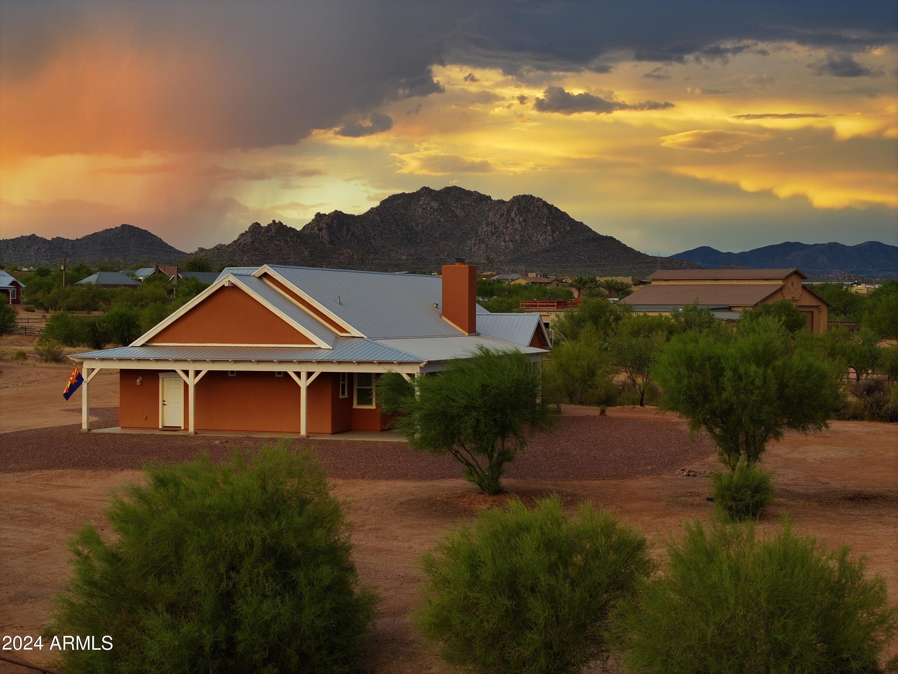 14142 East Peak View Road Scottsdale, AZ 85262 - Photo 83 of 108 Ranch Sunset Storm