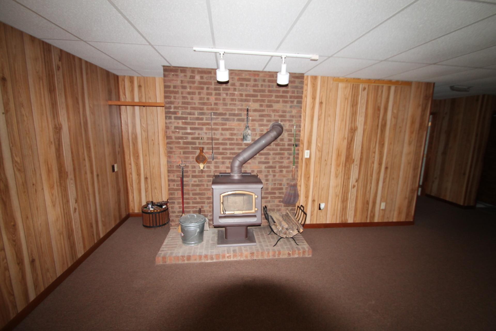 146 Rutgers Circle Fairfield Glade, TN 38558 - Photo 22 of 29 Wood stove basement