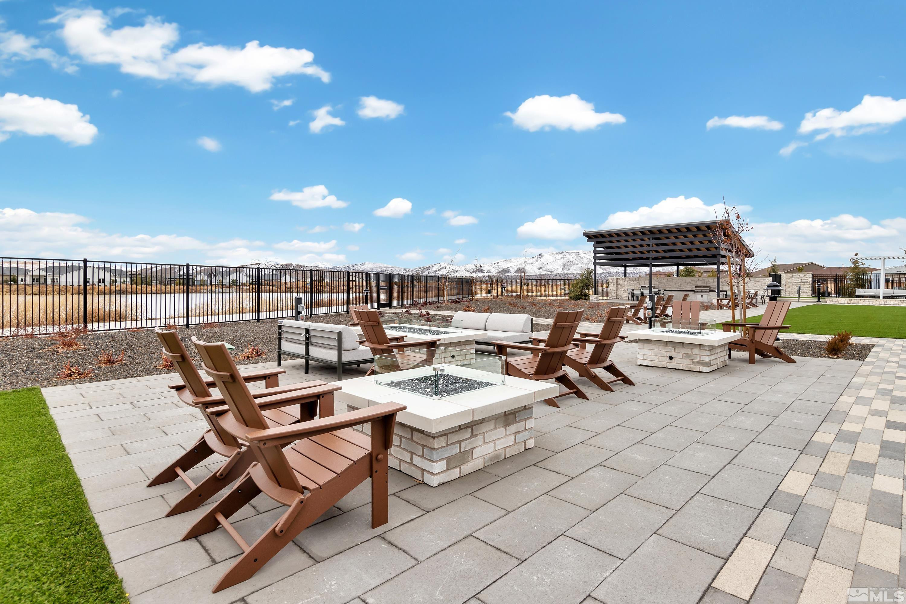7341 Rustic Sky Drive Sparks, NV 89436 - Photo 39 of 40 a view of a terrace with seating area
