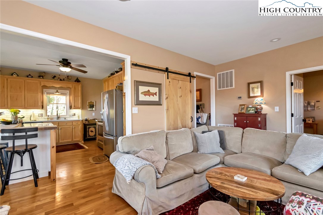 190 Summit Park Circle Boone, NC 28607 - Photo 14 of 50 a living room with furniture and view of kitchen