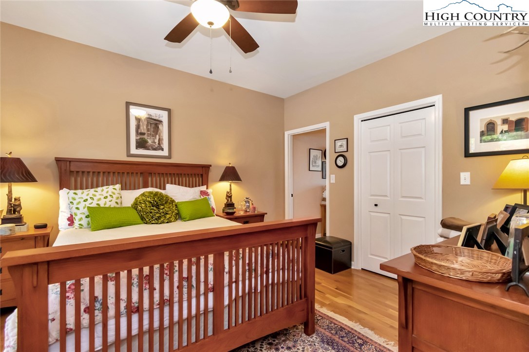 190 Summit Park Circle Boone, NC 28607 - Photo 20 of 50 a bedroom with furniture and a window