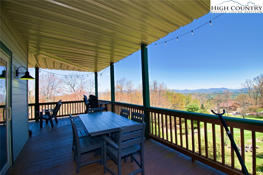 190 Summit Park Circle Boone, NC 28607 - Photo 35 of 50 a view of a balcony with furniture