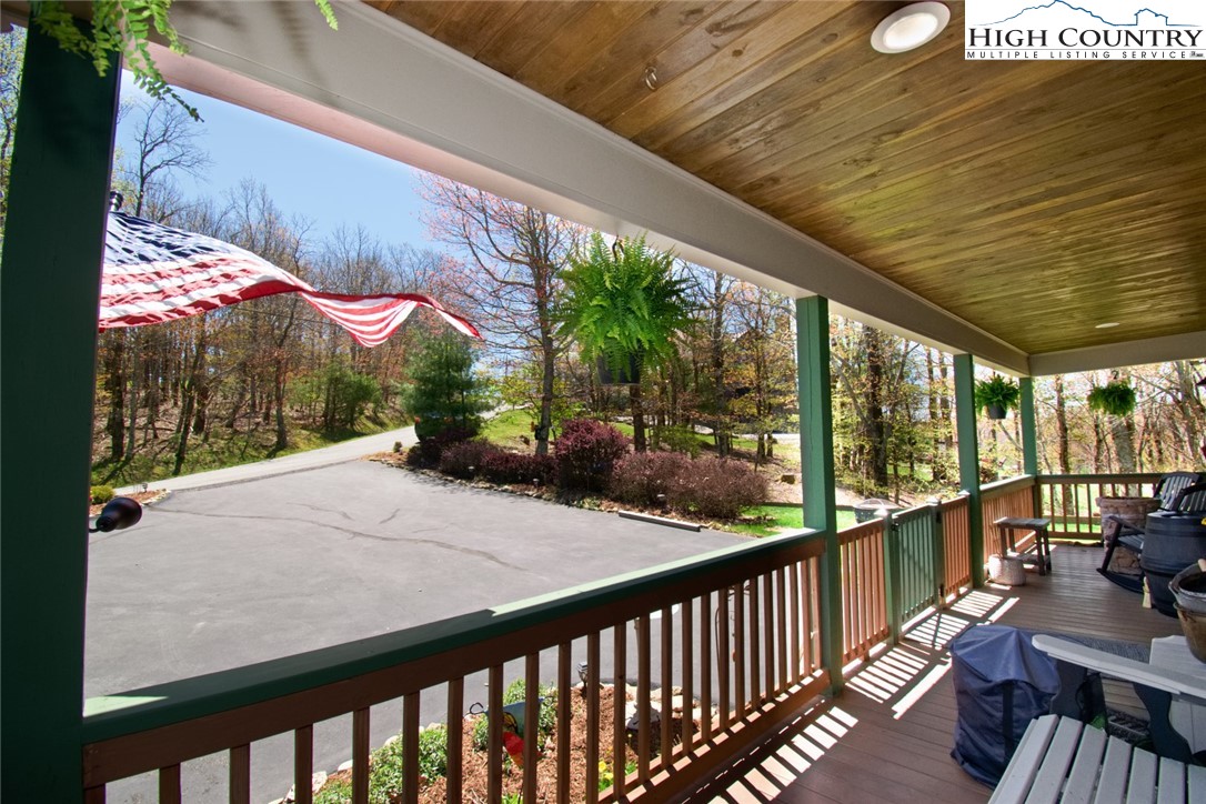 190 Summit Park Circle Boone, NC 28607 - Photo 44 of 50 a view of a porch