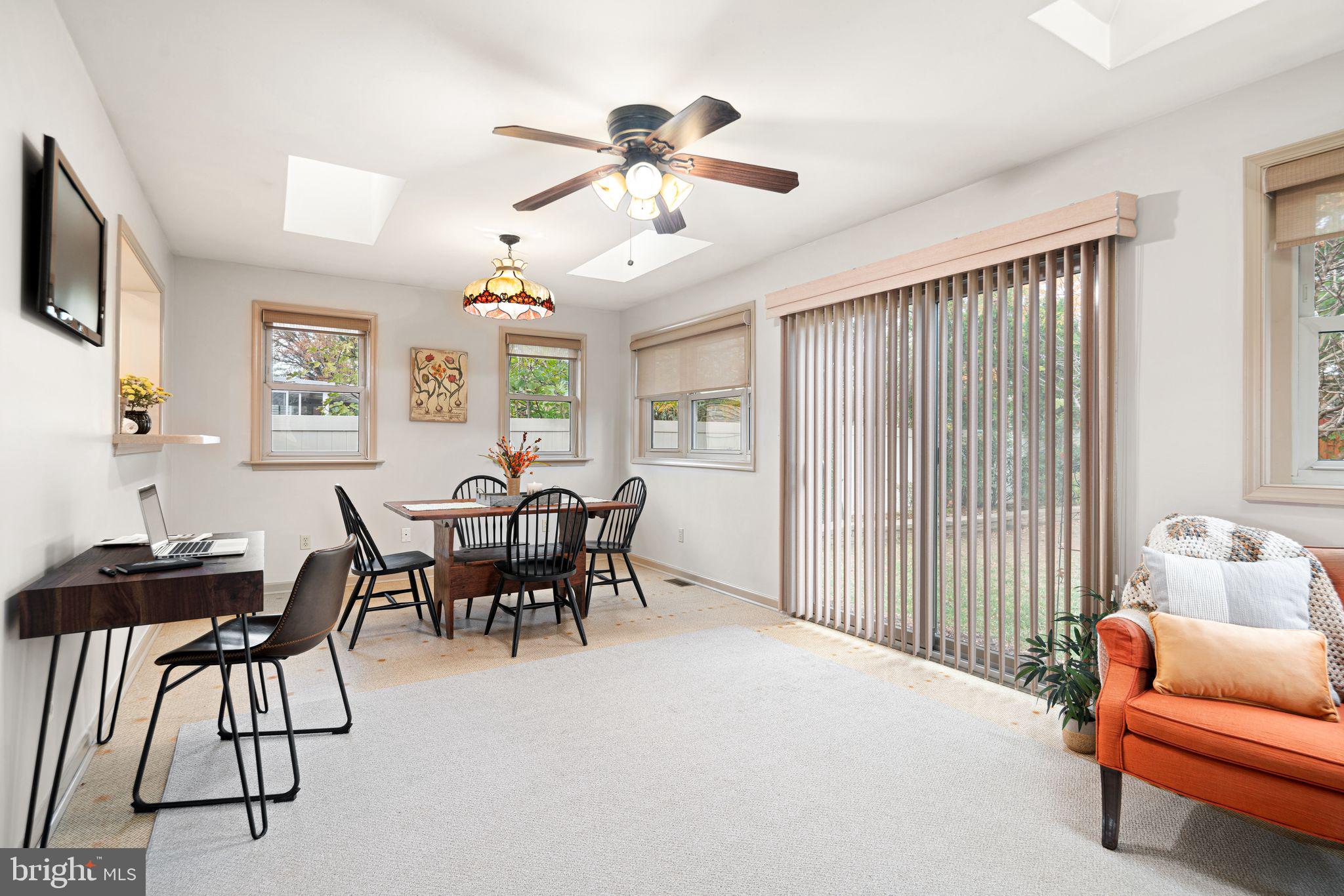 705 West Browning Road Oaklyn, NJ 08107 - Photo 12 of 42 Family Room w/sliding doors to rear yard