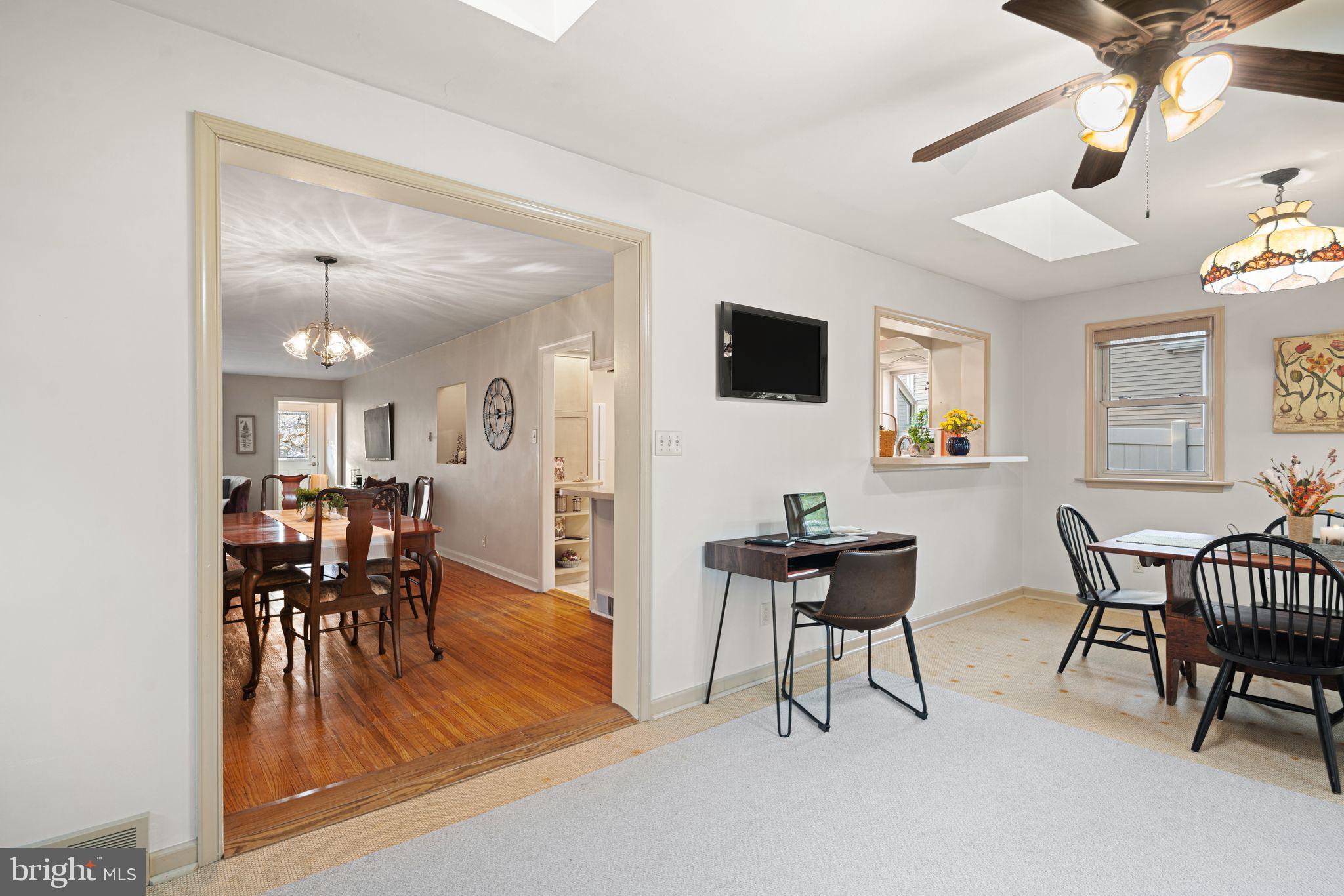 705 West Browning Road Oaklyn, NJ 08107 - Photo 13 of 42 Family Room w/view into Dining Room