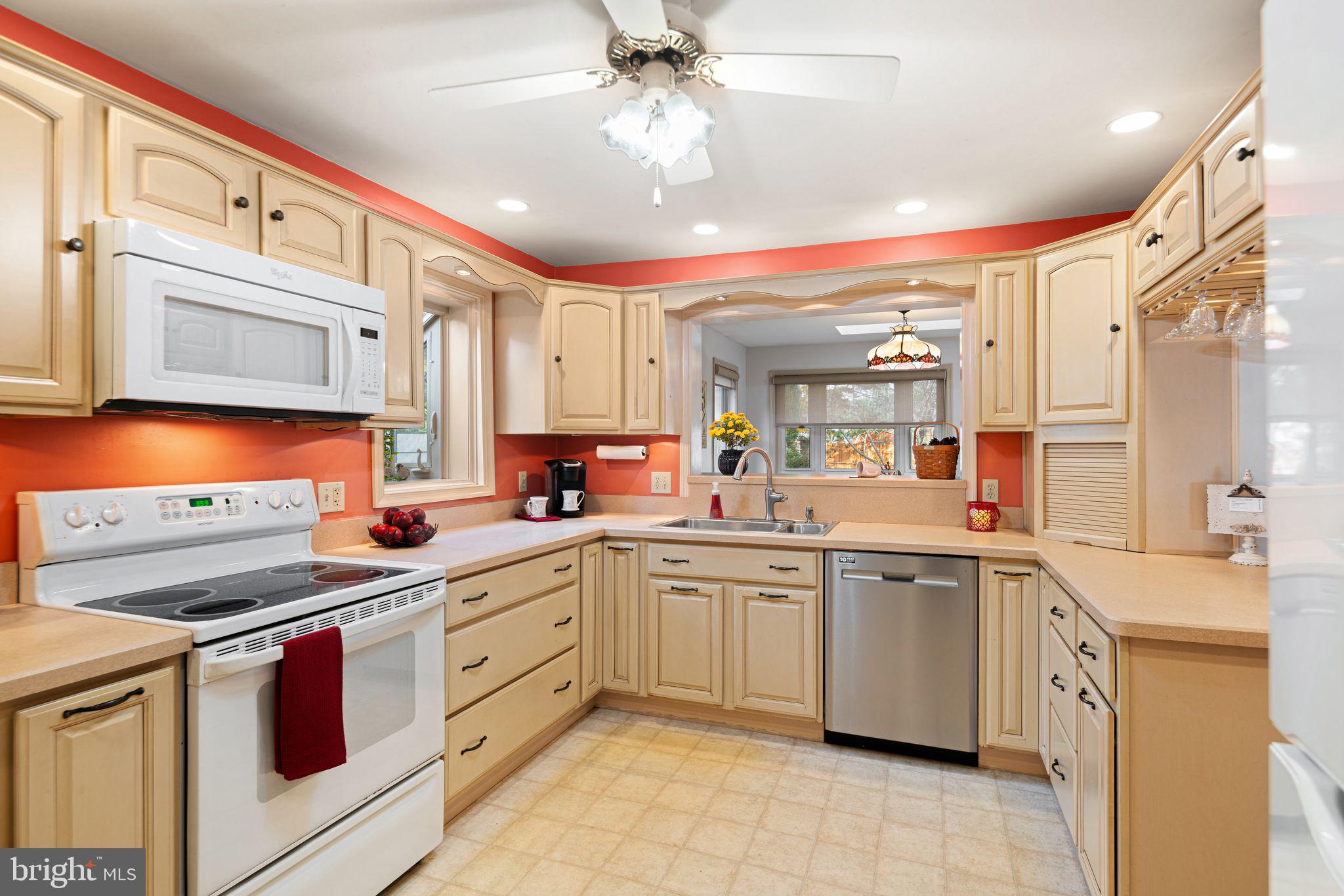 705 West Browning Road Oaklyn, NJ 08107 - Photo 15 of 42 Kitchen has under cabinet lighting too!