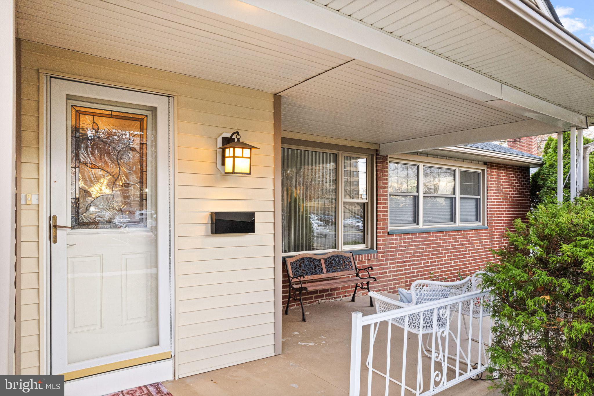 705 West Browning Road Oaklyn, NJ 08107 - Photo 2 of 42 Private Front Porch