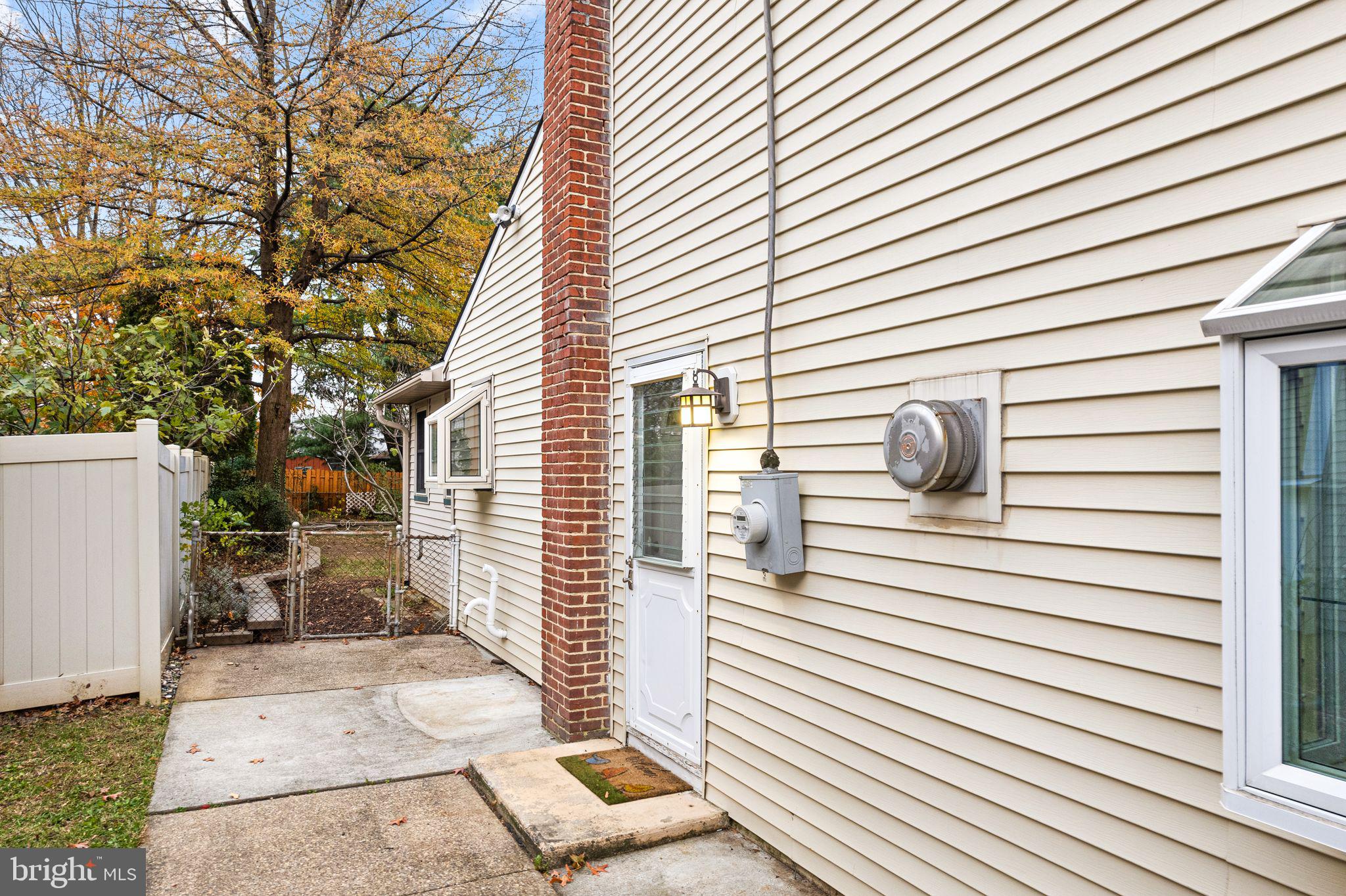 705 West Browning Road Oaklyn, NJ 08107 - Photo 40 of 42 Side entrance leads to kitchen, basement & garage