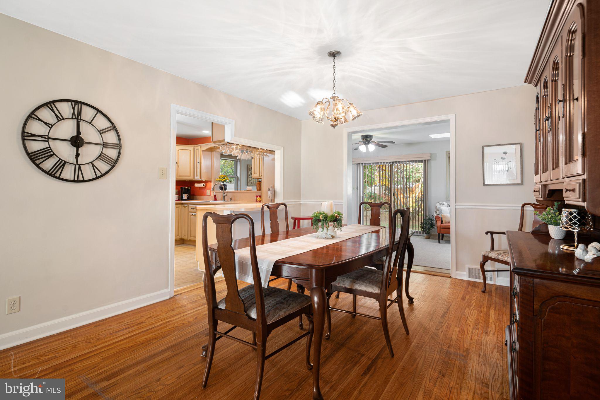 705 West Browning Road Oaklyn, NJ 08107 - Photo 9 of 42 Dining Room w/view into Family Room & kitchen