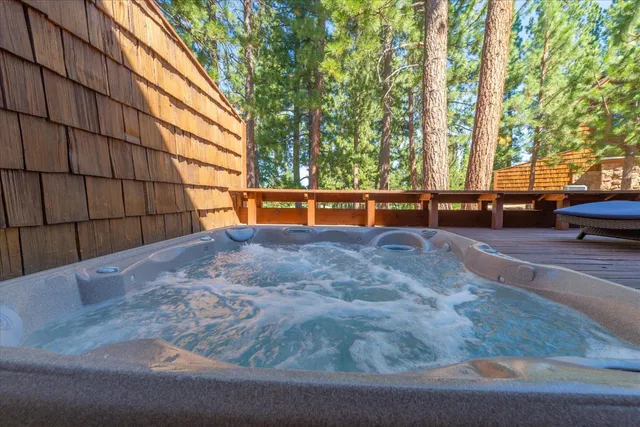 a view of outdoor space with seating