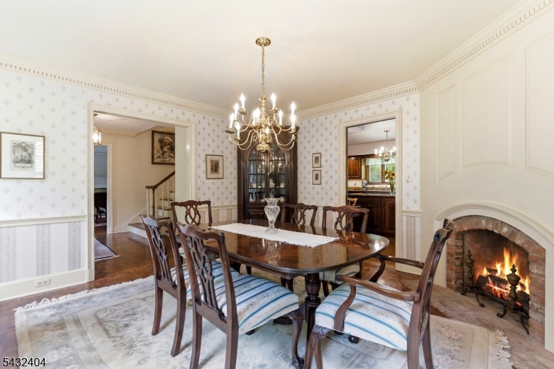13 Hamden Road Flemington, NJ 08822 - Photo 13 of 37 a view of a dining room with furniture and chandelier