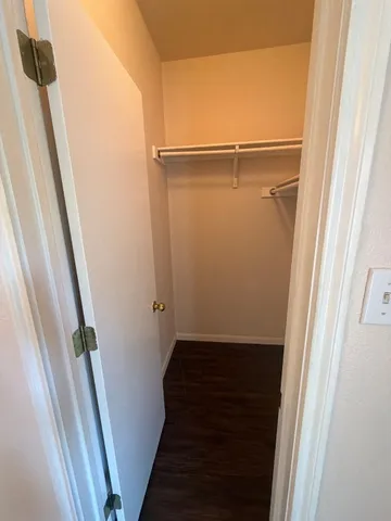 a view of walk in closet
