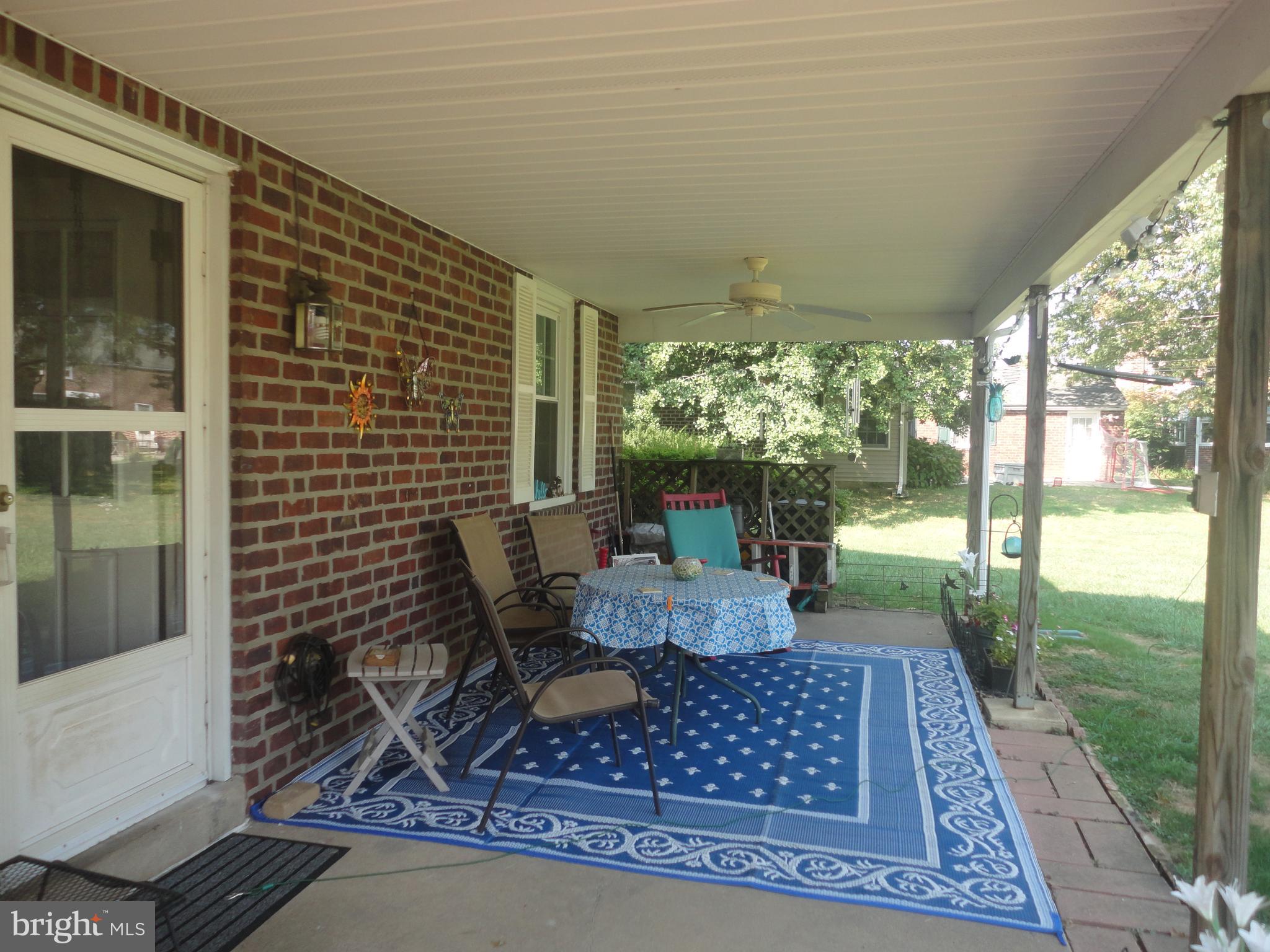 115 West Avenue Springfield, PA 19064 - Photo 30 of 34 Rear Covered Patio