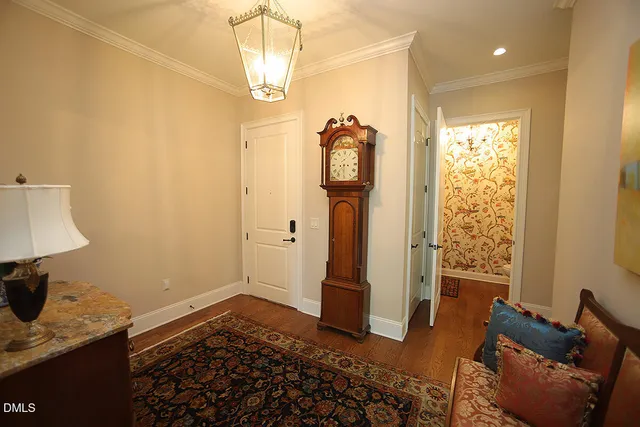 a very nice looking room with a rug