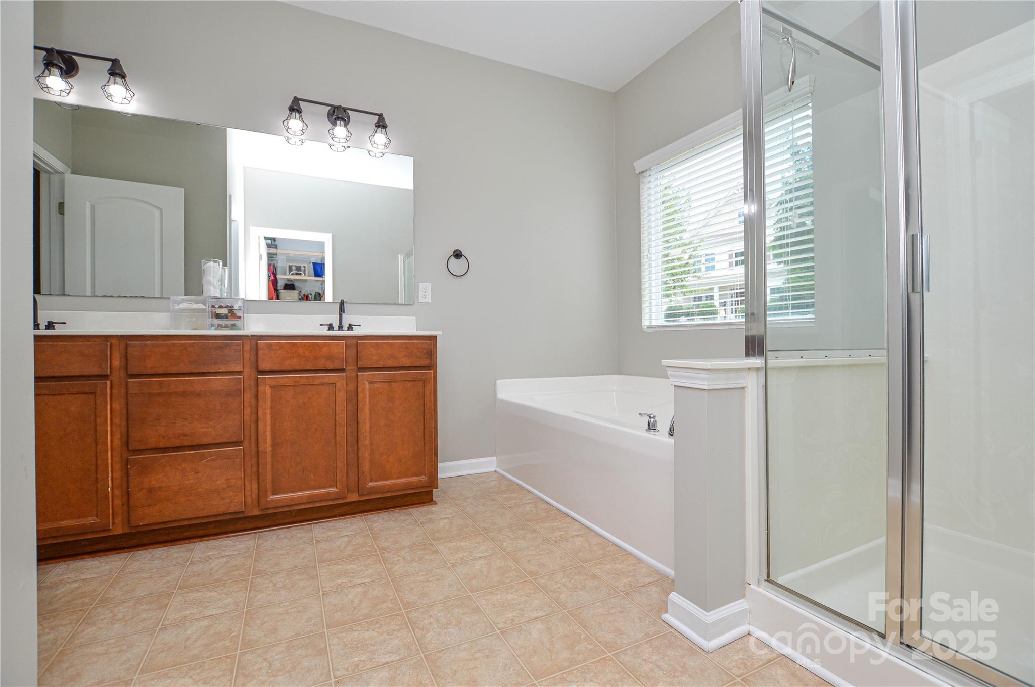 86506 Arrington Road Lancaster, SC 29720 - Photo 29 of 48 a bathroom with a tub sink and mirror