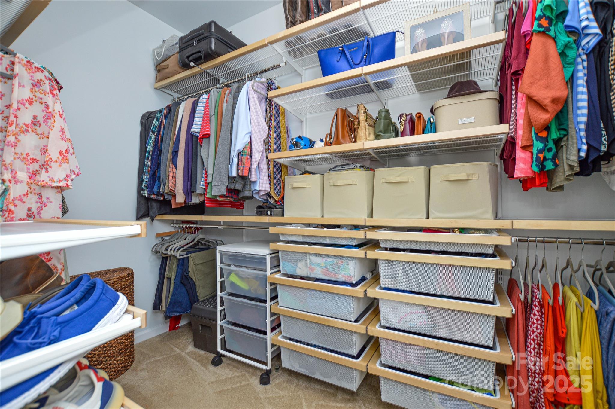 86506 Arrington Road Lancaster, SC 29720 - Photo 31 of 48 a view of walk in closet with clothes and shoes