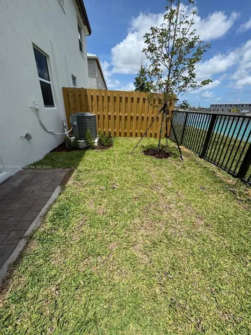 a view of outdoor space and deck