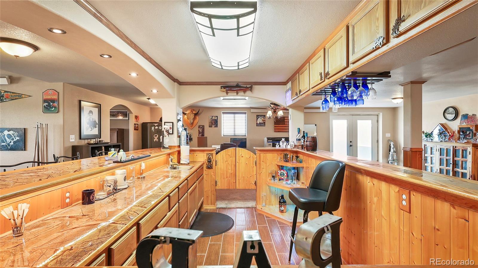 48984 County Road Akron, CO 80720 - Photo 6 of 35 a view of a living room and entryway with furniture