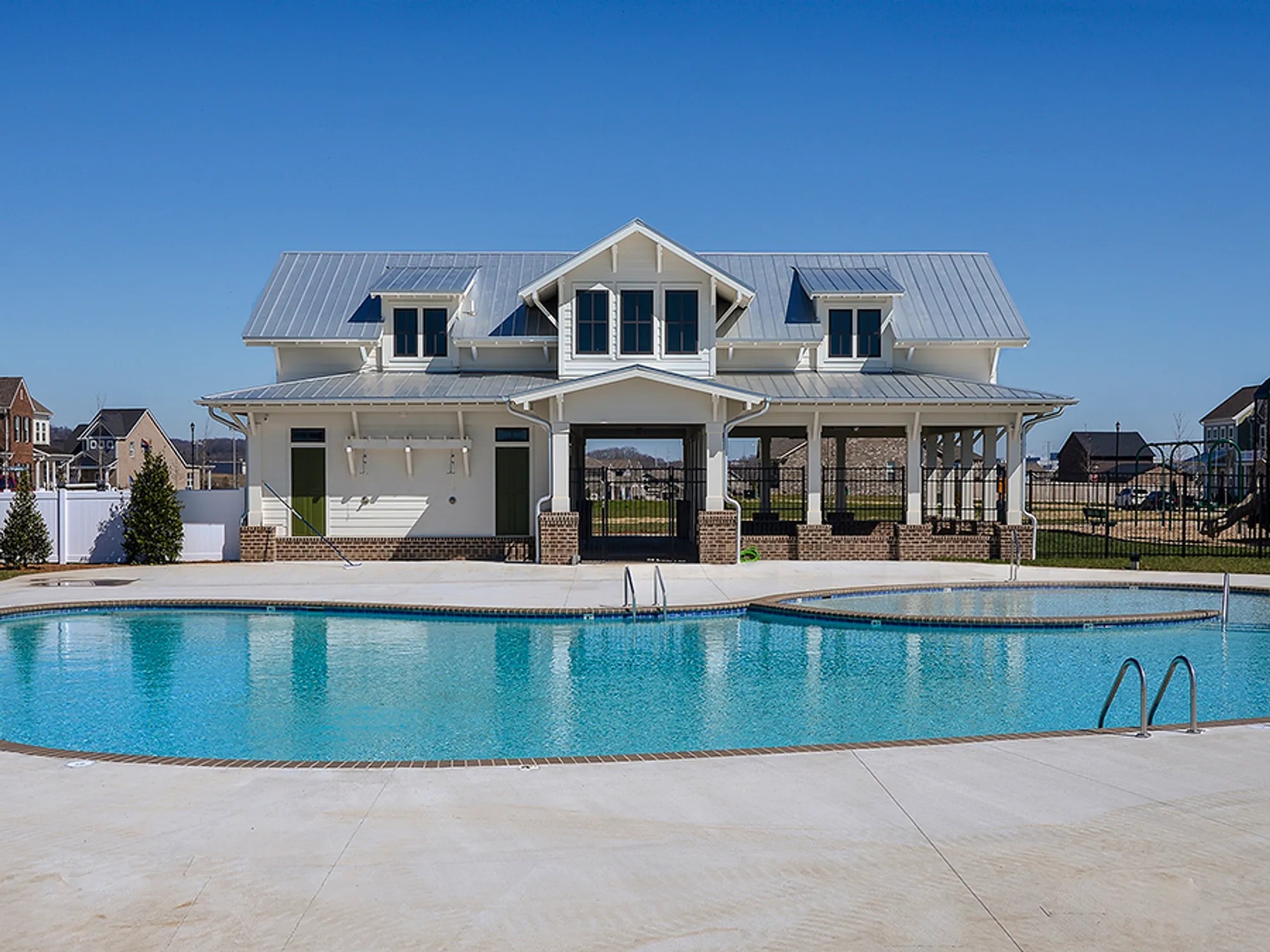 1110 June Wilde Ridge Spring Hill, TN 37174 - Photo 6 of 28 a view of a house with a swimming pool