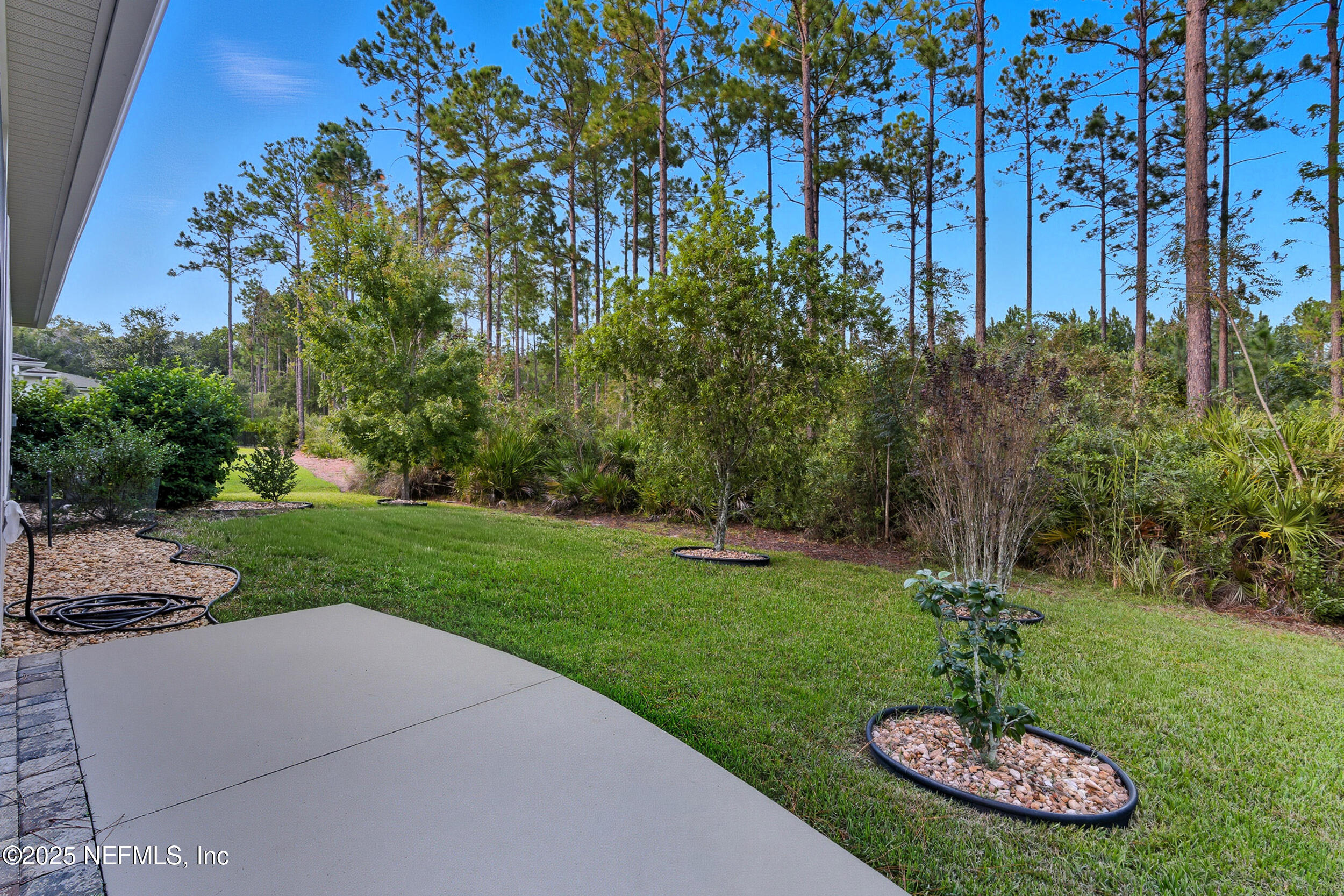 106 Key Grass Court St. Johns, FL 32259 - Photo 41 of 80 a view of a garden with a fountain